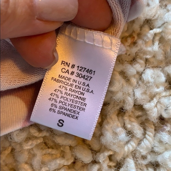 Wildfox Pink & White Polka Dot Jumper Sweater Sweatshirt Size Small - Picture 5 of 7